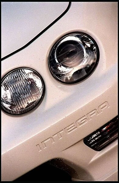 Hairdresser Phillip Polittis Honda Integra Type R car December 1998