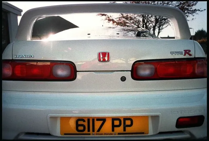 Framed Print : Hairdresser Phillip Polittis Honda Integra Type R car December 1998 Framed Print : Hairdresser Phillip Polittis Honda Integra Type R car December 1998