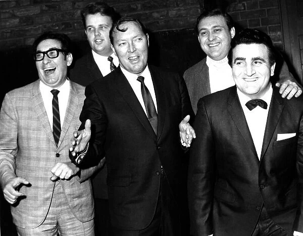 Bill Haley and his Comets pictured in London, May 1968