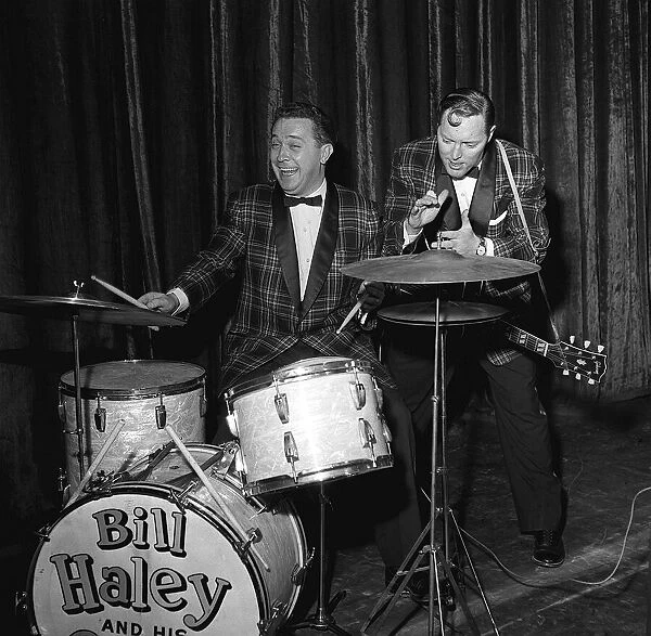 Bill Haley and His Comets tour of Britain which was largely sponsored by the Daily Mirror