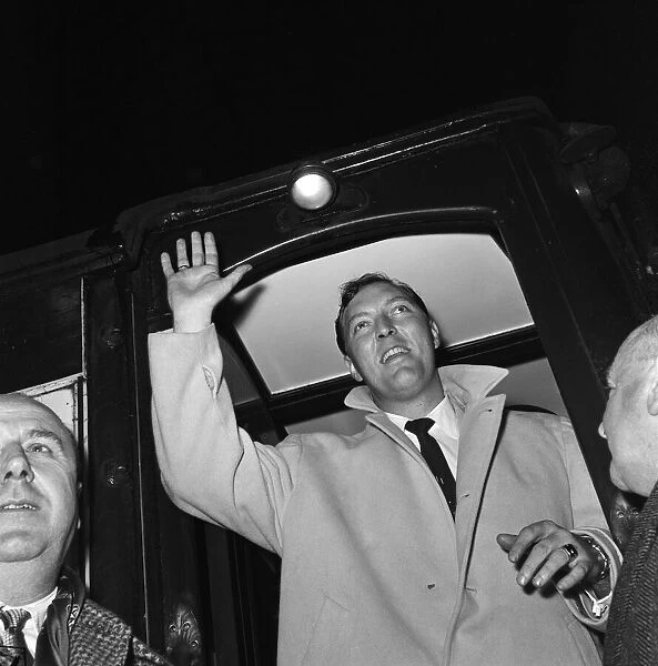 Bill Haley on his first visit to England which was largely sponsored by the Daily Mirror