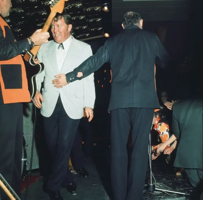 Framed Print : Bill Haley seen here on stage in Coventry 30th April 1974 Local Caption Scanned Framed Print : Bill Haley seen here on stage in Coventry 30th April 1974 Local Caption Scanned