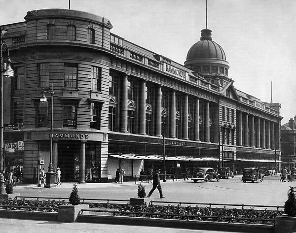 Hammonds Department Store on Paragon Square, Hull. Circa 1937