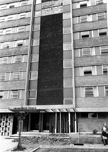 The Harehills Tower high rise flats in Newcastle 19 July 1967