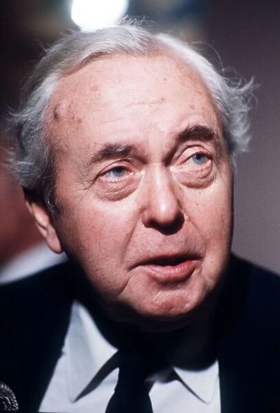 Harold Wilson MP former Labour Party Leader and Prime Minister