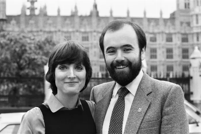 Framed Print : Harriet Harman, new Labour member of Parliament for Peckham