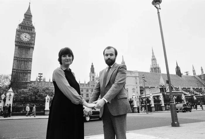 Framed Print : Harriet Harman, new Labour member of Parliament for Peckham
