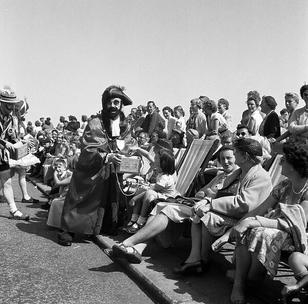 Hastings Carnival, Sussex. 11th July 1956