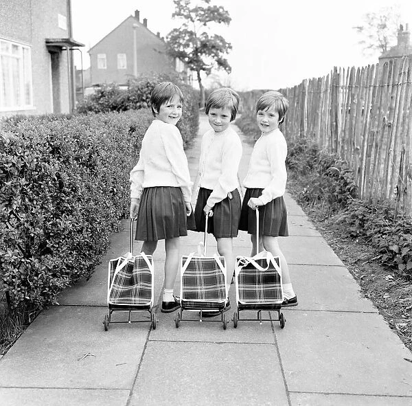 The Hatton triplets from Manchester, Deborah, Sharon and Allison now terrorising their