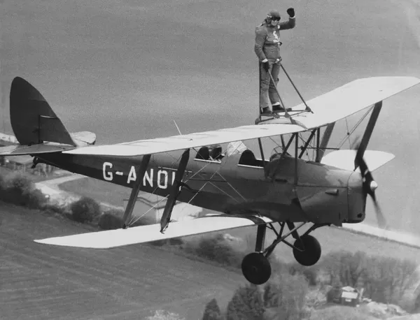 The De Havilland D. H. 82a Tiger Moth is probably the most well known biplane 2-seat