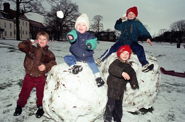 Having a ball are youngsters (L-R)Matthew Thompson, Joshua McGhern