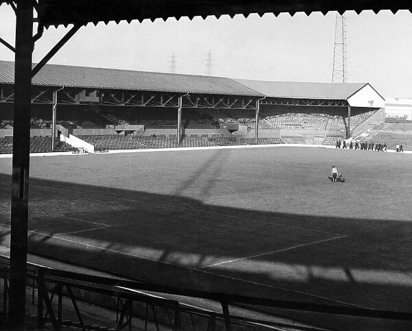 The Hawthorns, the home of West Bromwich Albion F. C. West Midlands, circa 1950