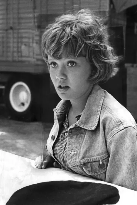 Framed Print : Hayley Mills wearing denim jacket - May 1964 Framed Print : Hayley Mills wearing denim jacket - May 1964