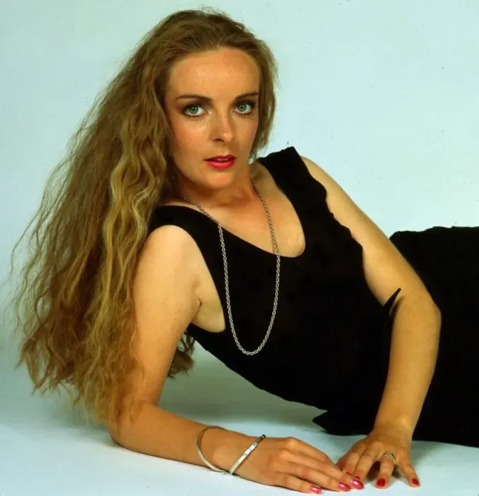 Framed Print : Heather James British actress June 1983 Framed Print : Heather James British actress June 1983