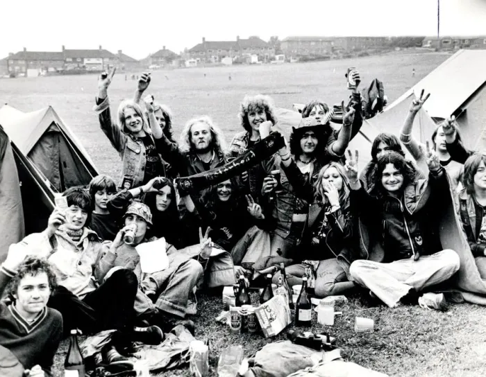Framed Print : Heavy Metal Holocaust festival August 1981 at Vale Park in Burslem Framed Print : Heavy Metal Holocaust festival August 1981 at Vale Park in Burslem