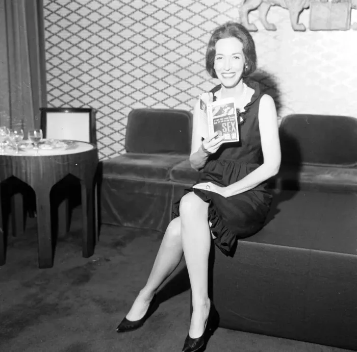 Framed Print : Helen Gurley Brown, February 18, 1922 to August 13, 2012, American author, publisher