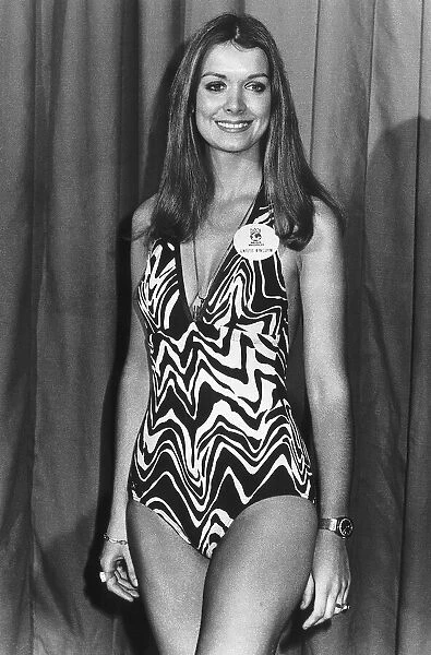 Helen Morgan Miss United Kingdom winner of the title Miss World 1974 MSI