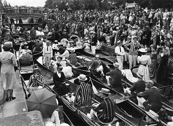 Henley Regatta, Henley-on-Thames, Oxfordshire. June 1951 P009225