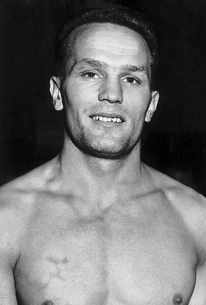 Henry Cooper British Boxer 1959