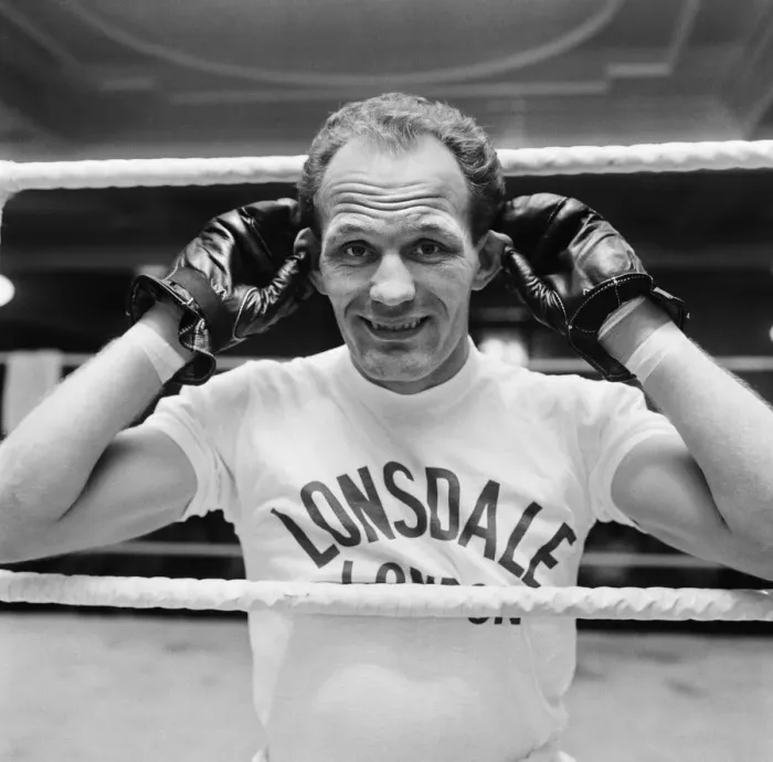 Framed Print : Henry Cooper seen here in training at The Bellingham for his fight against Cassius Clay Framed Print : Henry Cooper seen here in training at The Bellingham for his fight against Cassius Clay