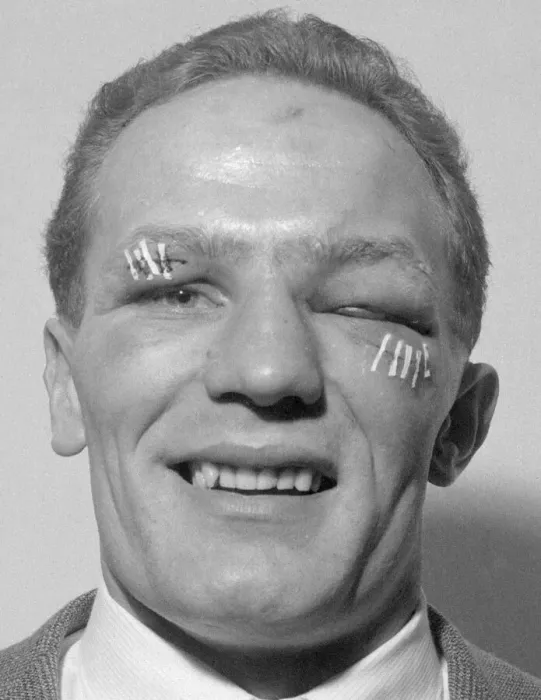 Framed Print : Henry Cooper seen here at the Variety Club luncheon just days after his title fight