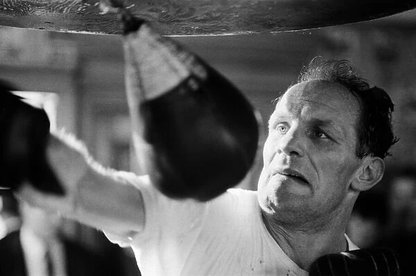 Henry Cooper in training, London. 26th October 1967
