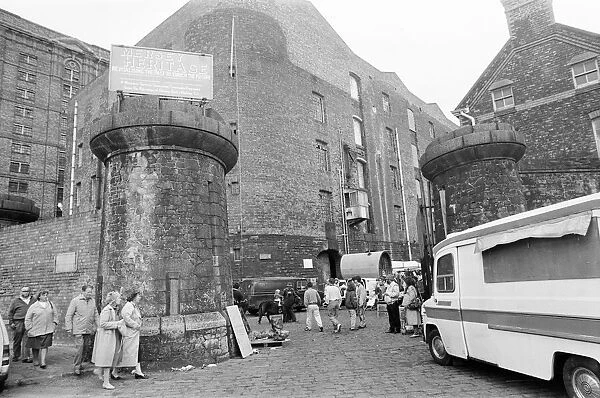 Heritage Market, Stanley Dock, Liverpool, 25th September 1988