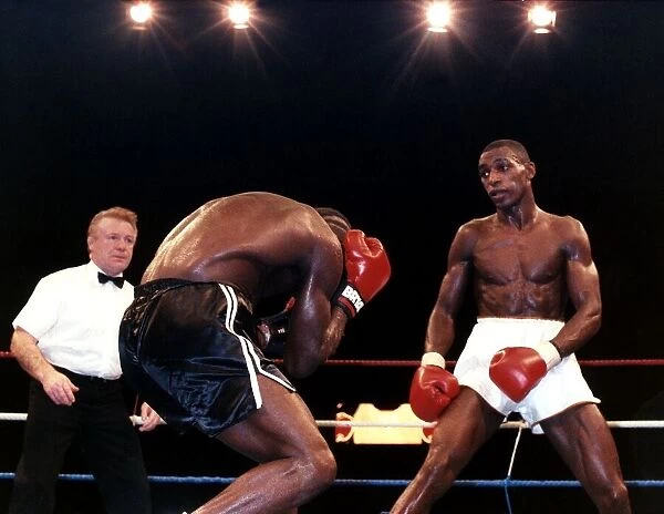 Herol Graham Boxer during fight with Rod Douglas