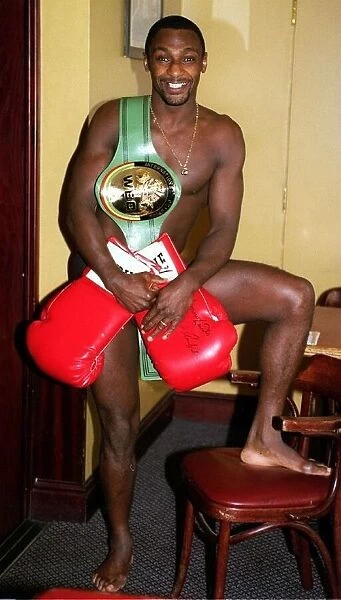 Herol Graham WBC super middleweight belt holder, November 1997