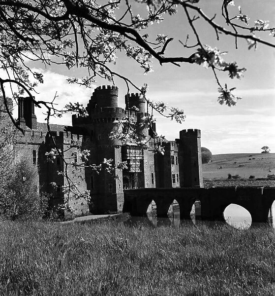 Herstmonceux Castle, Sussex. June 1952 C3074