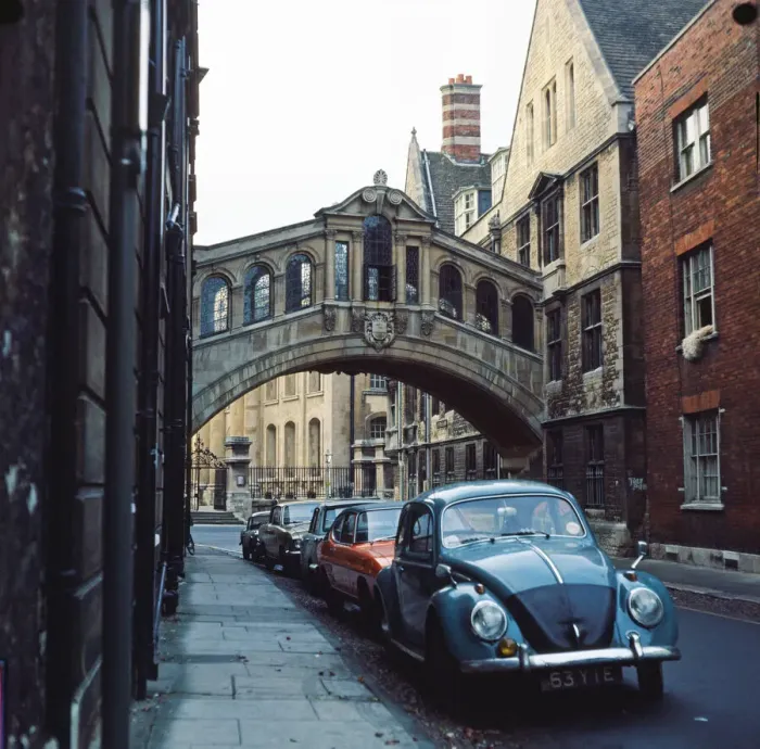 Framed Print : Hertford College, Oxford University, Oxfordshire. January 1972 Framed Print : Hertford College, Oxford University, Oxfordshire. January 1972
