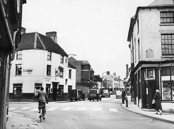 The High Street Bedworth 16th May 1958