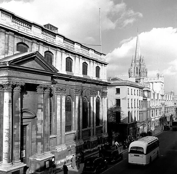 High Street, Oxford, circa 1953