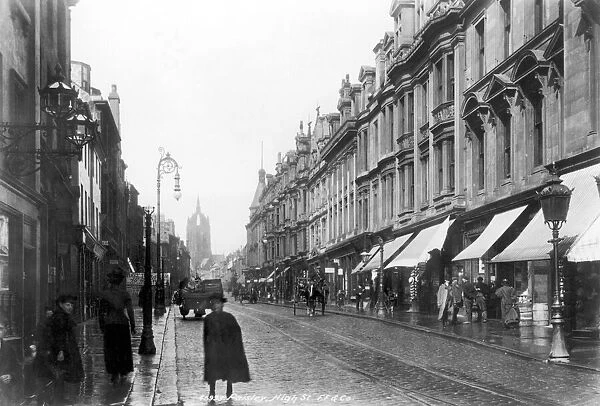 High Street, Paisley, Scotland, circa 1910