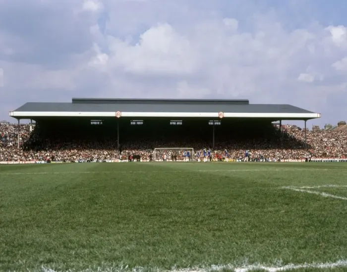 Framed Print : Highbury Stadium - Arsenal Football Ground - April 1979 Arsenal v Chelsea Framed Print : Highbury Stadium - Arsenal Football Ground - April 1979 Arsenal v Chelsea