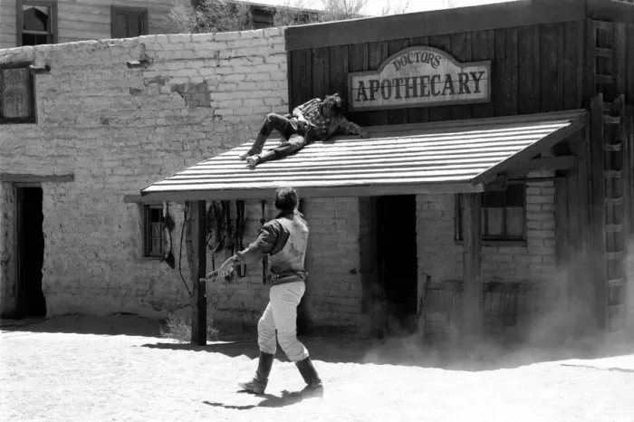 Framed Print : The highlight of a visit to Old Tucson, the famous movie location in the Arizona desert Framed Print : The highlight of a visit to Old Tucson, the famous movie location in the Arizona desert
