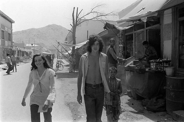 Hippies in Afghanistan Aug 1971 - 18 year old Owen jones