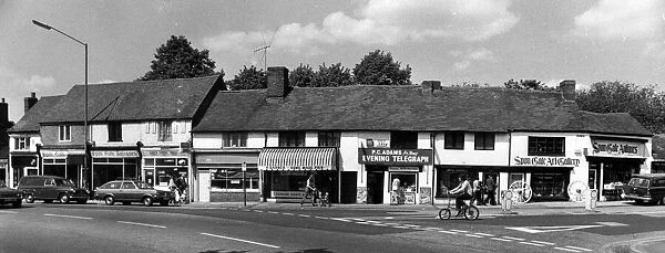 Historic buildings in Spon End, Coventry. 29th May 1974