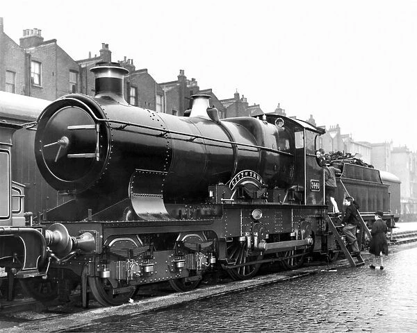 The historical locomotive 'City of Truro'was on show to the public at