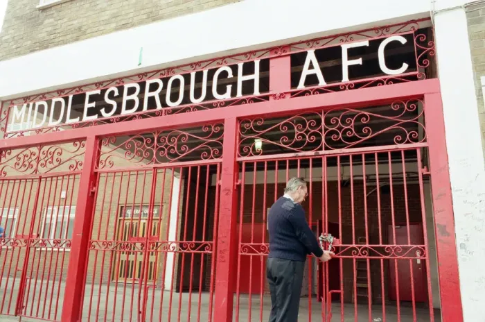 Framed Print : History goes under the hammer when the great Ayresome Park Auction takes place on 23rd Framed Print : History goes under the hammer when the great Ayresome Park Auction takes place on 23rd
