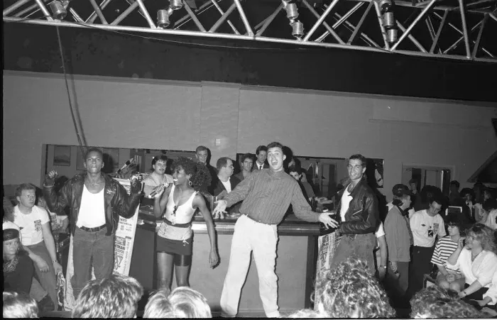 Framed Print : The Hitman Roadshow came to Hinckley in early May 1989 at the Ritzy nightclub Framed Print : The Hitman Roadshow came to Hinckley in early May 1989 at the Ritzy nightclub