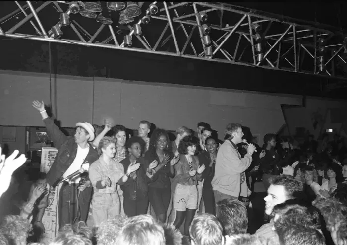 Framed Print : The Hitman Roadshow came to Hinckley in early May 1989 at the Ritzy nightclub Framed Print : The Hitman Roadshow came to Hinckley in early May 1989 at the Ritzy nightclub