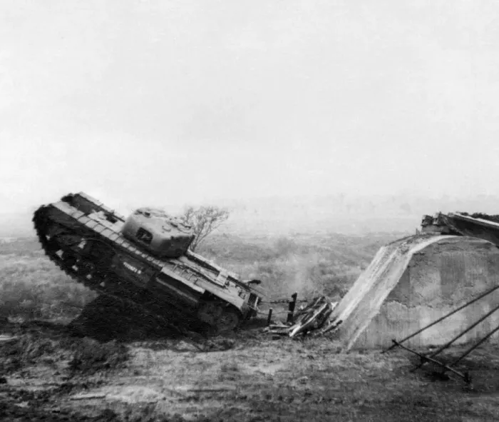 Framed Print : Hobarts Funnies were a number of unusually modified tanks operated by the 79th