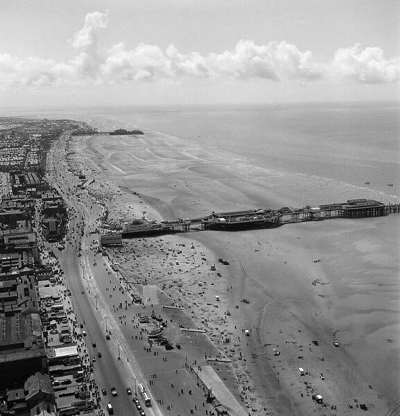 Holiday scenes in Blackpool, Lancashire. 4th July 1955
