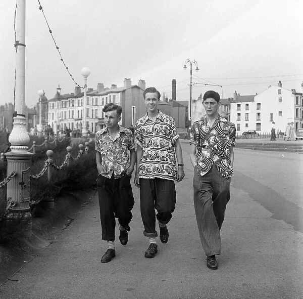 Holiday scenes in and around Blackpool, Lancashire. July 1952