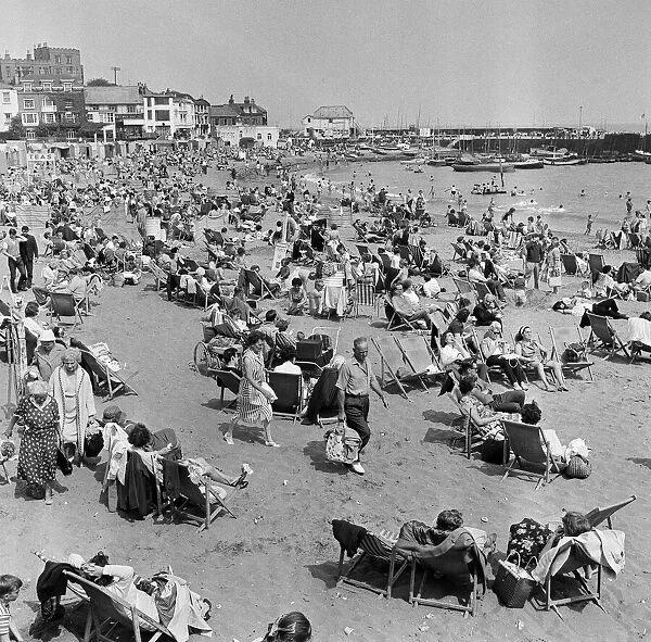 Holiday scenes in Broadstairs, Kent. August 1963