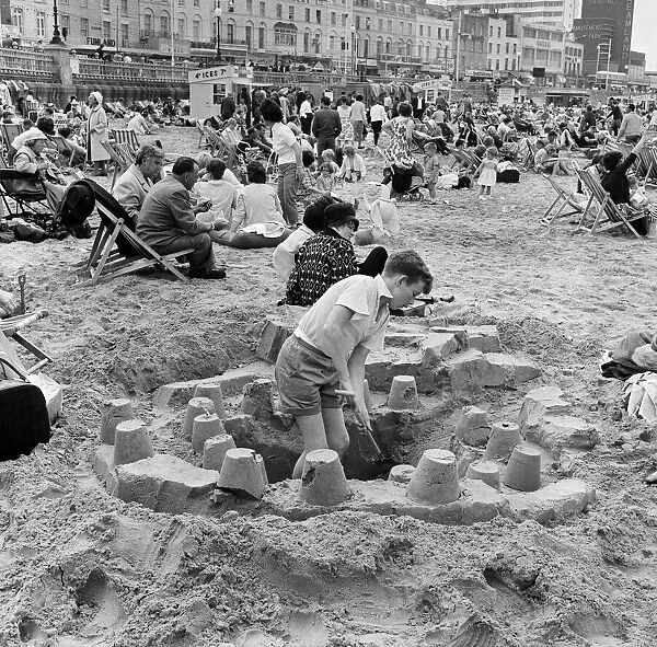 Holiday scenes in Margate, Kent. August 1963