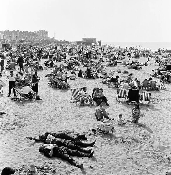 Holiday scenes on Whit Sunday at Margate, Kent. 17th May 1964