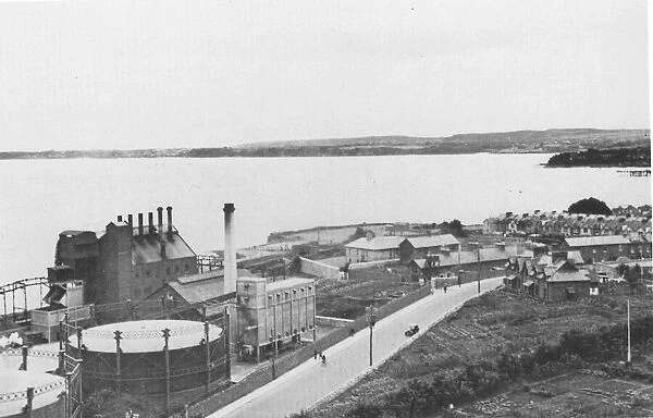 Hollicombe gas works. 1936