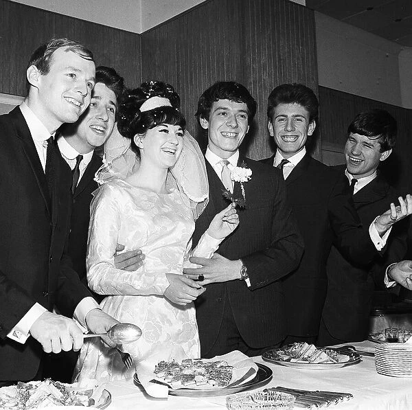 The Hollies wedding 1964
